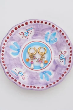 Art Boucles D'oreilles Avec Différentes Perles