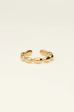 Bague à Motifs Ovales