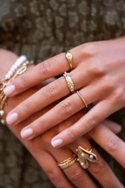 Bague à Perles