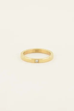 Bague à Pierre Transparente
