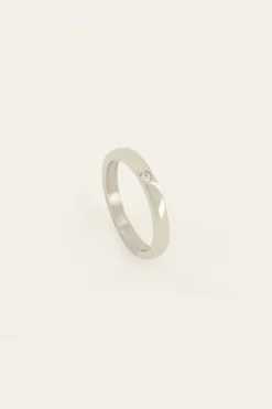 Bague à Pierre Transparente