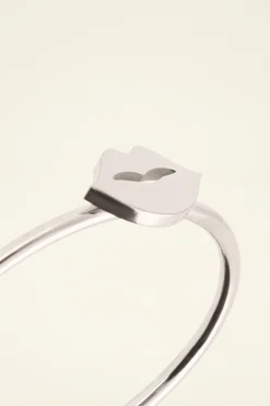 Bague Ajustable Lèvres