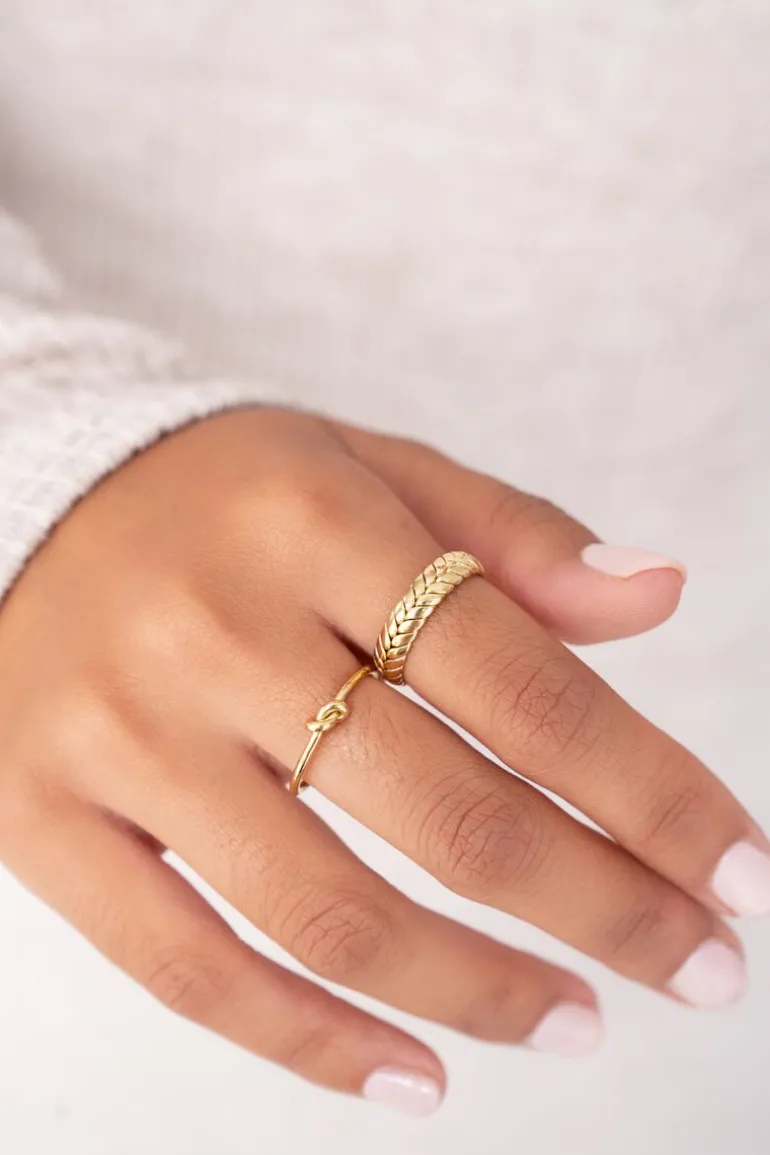 Bague Ajustable Noeud