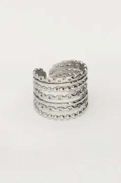 Bague Avec Chaînes