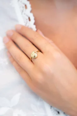 Bague Avec Coquillage