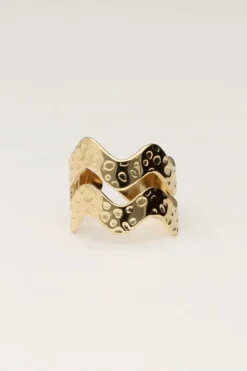 Bague Avec Double Vague