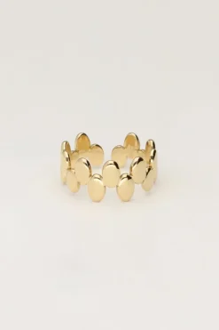 Bague Avec Détails Ovales