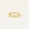Bague Avec Maillons Ovales