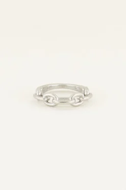 Bague Avec Maillons Ovales