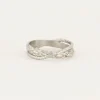 Bague Avec Motif Torsadé