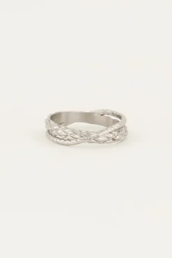 Bague Avec Motif Torsadé