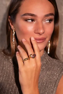 Bague Avec Nervures Universe