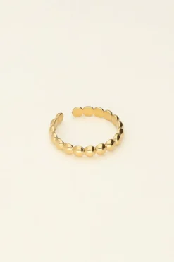 Bague Avec Petites Billes