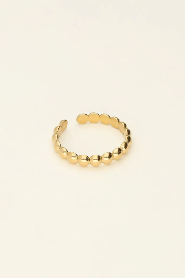 Bague Avec Petites Billes