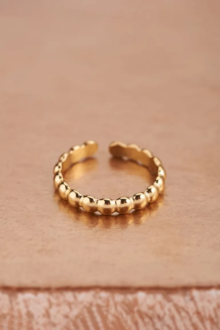 Bague Avec Petites Billes