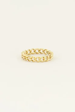 Bague Avec Petits Maillons