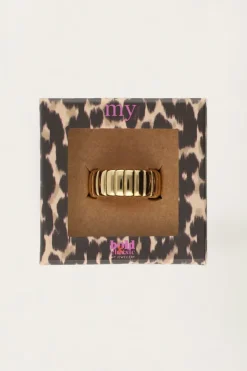 Bague Bold Avec Stries