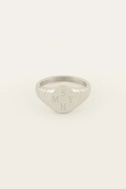 Bague Chevalière à Graver Atelier