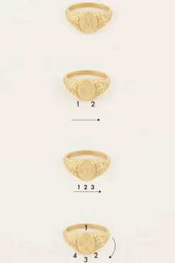 Bague Chevalière à Graver Atelier