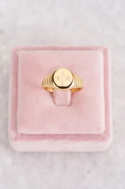 Bague Chevalière à Graver Atelier