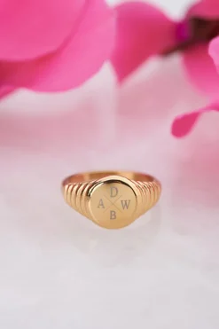 Bague Chevalière à Graver Atelier