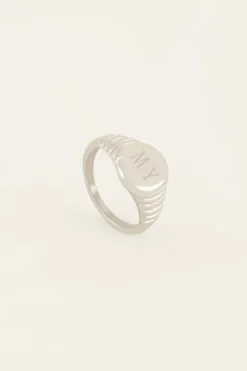Bague Chevalière à Graver Atelier