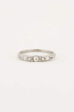 Bague Classique Vintage Avec Cristal