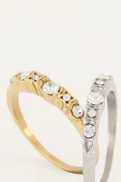 Bague Classique Vintage Avec Cristal
