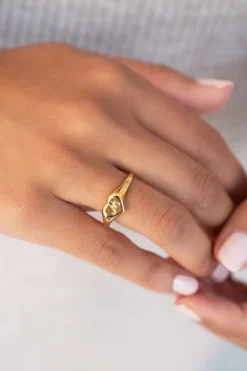 Bague Coeur à Initiale