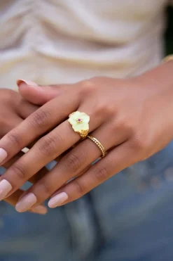 Bague Fine Iconic Avec Billes