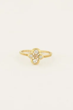 Bague Fleur Ice Cubes