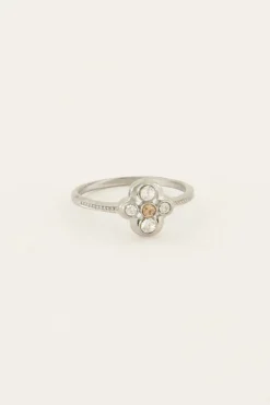 Bague Fleur Ice Cubes