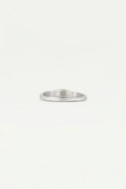 Bague Initiale Argentée
