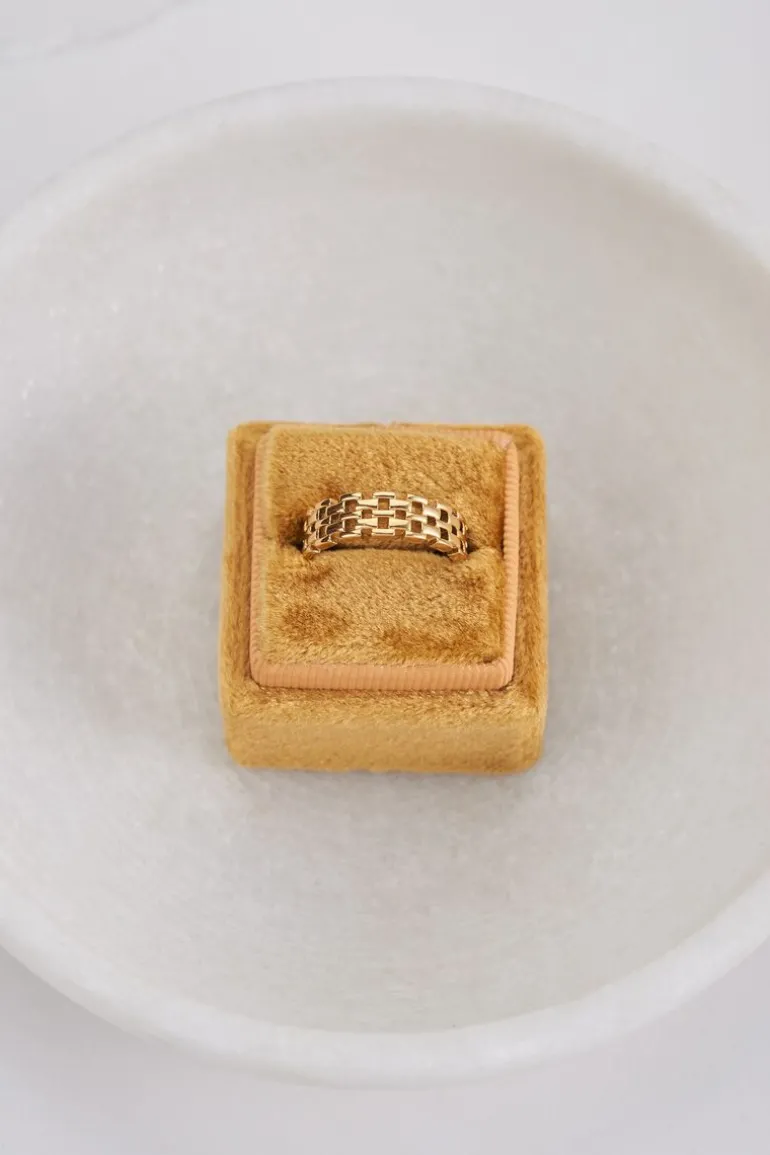Bague Large Avec Maillons