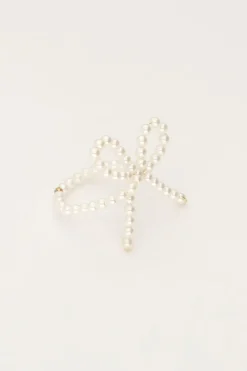 Bague élastique Avec Perles Et Noeud