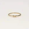 Bague Minimaliste Avec Nœud