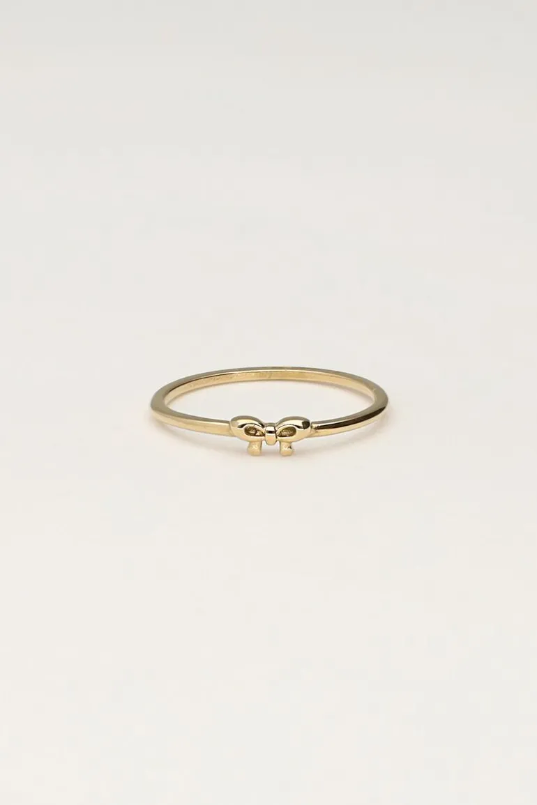 Bague Minimaliste Avec Nœud