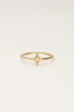 Bague Minimaliste Avec Perle