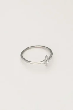 Bague Minimaliste Avec Perle