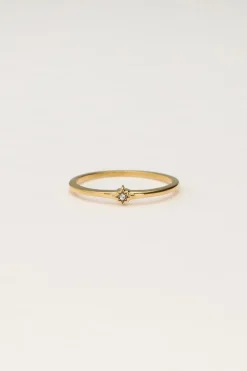 Bague Minimaliste Avec Strass