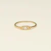 Bague Minimaliste Pierre Universe