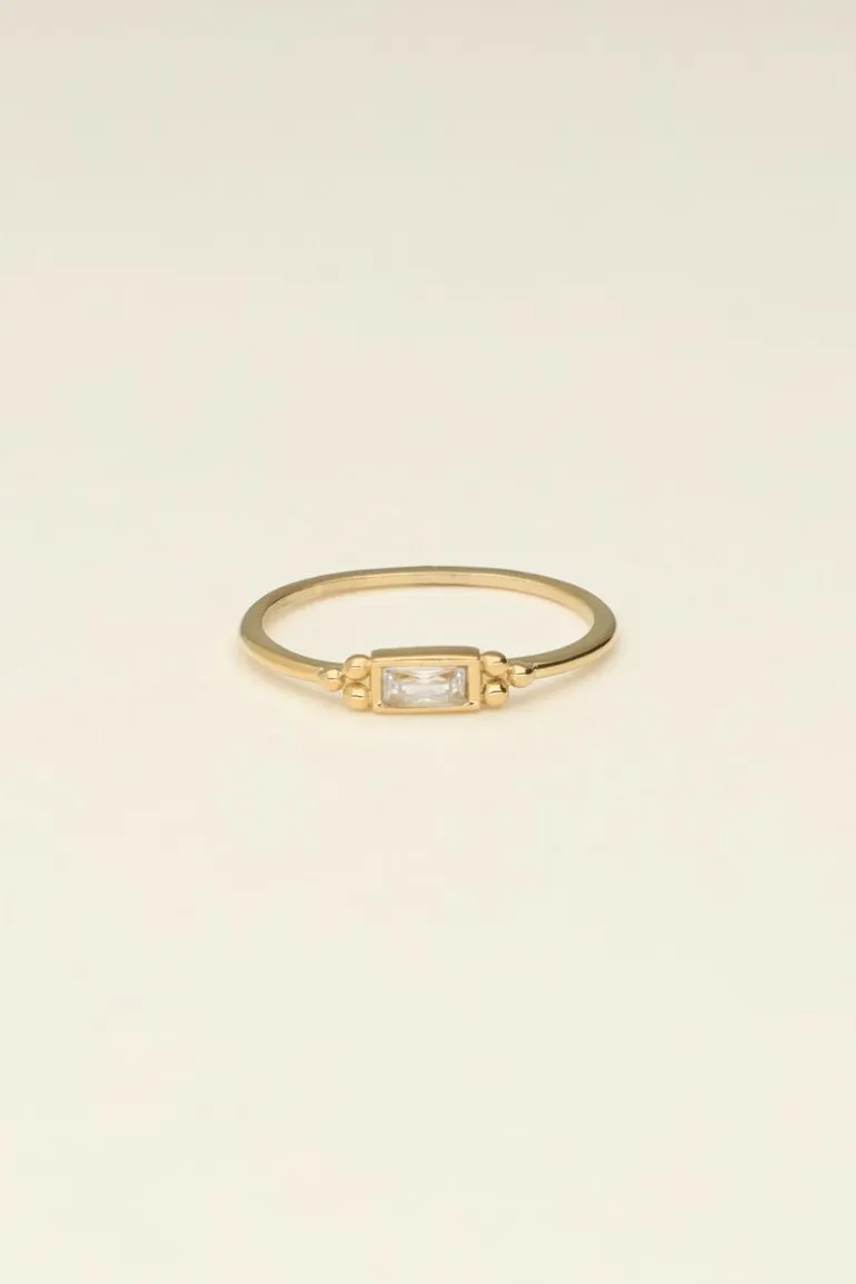 Bague Minimaliste Pierre Universe