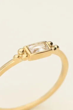 Bague Minimaliste Pierre Universe