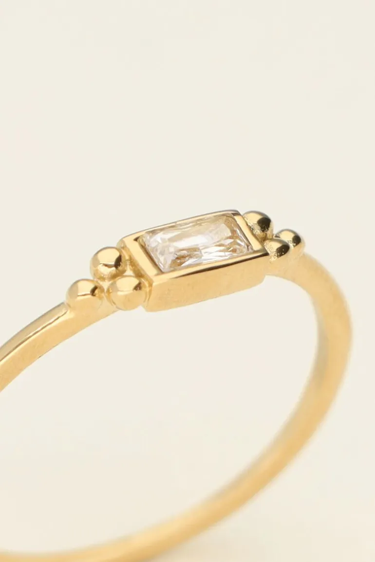 Bague Minimaliste Pierre Universe