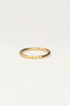 Bague Minimaliste Structurée