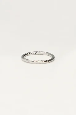 Bague Minimaliste Structurée