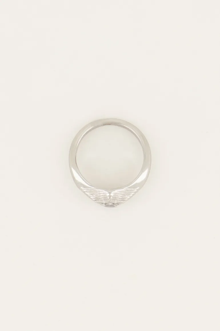 Bague MOOD Avec Pierre étoile Transparente