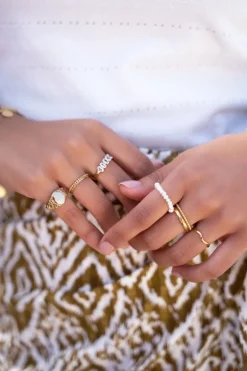 Bague Motif Vague
