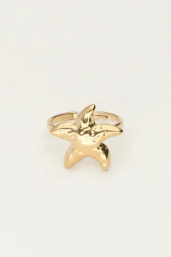 Bague Océan Avec étoile De Mer