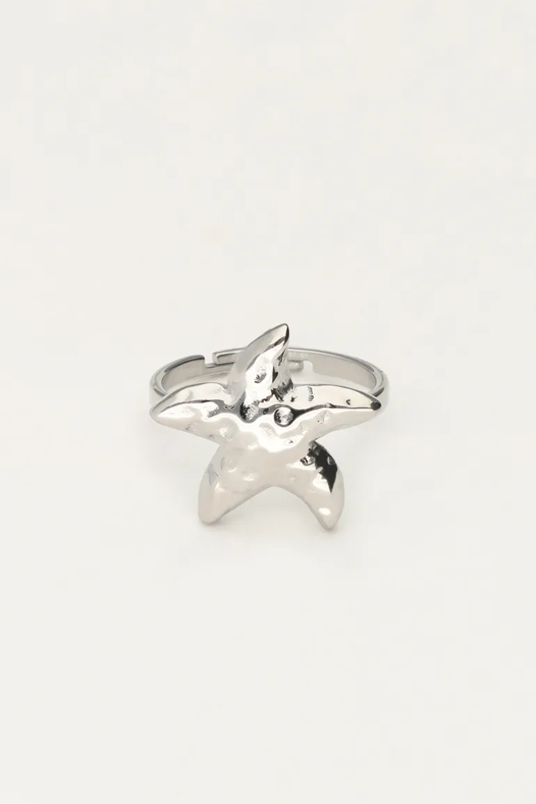 Bague Océan Avec étoile De Mer